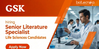 Clinical Job at GSK. Life Sciences Candidates, Apply Now For Senior Literature Specialist Role in Bengaluru.