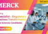Regulatory Affairs Jobs at Merck. Apply Now For Specialist - Regulatory Business Transformation Role in Bangalore.
