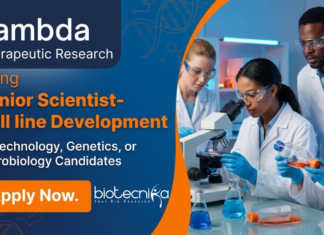 Scientist Job at Lambda Therapeutic Research. Biotechnology, Genetics, or Microbiology Candidates, Apply Now.