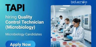 Quality Control Job at TAPI. Microbiology Candidates, Apply Now For Quality Control Technician (Microbiology) Job in UP.