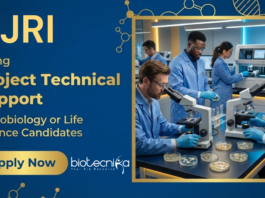 Research Job at St. John’s Research Institute. Microbiology or Life Science Candidates, Apply Now For Project Technical Support Position.