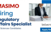 Regulatory Affairs Job at Masimo. Life Sciences Candidates, Apply Now. Experience in Medical Device Class II/III + BIS knowledge preferred.
