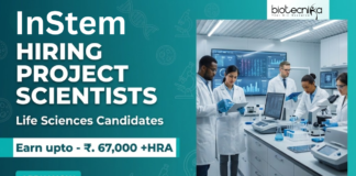 Scientist Job at inStem. Life Sciences Candidates, Apply Now For Project Scientist Positions. Research in Stem Cells & Organoids