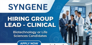 Clinical Research Job at Syngene. Life Sciences or Biotechnology Candidates, Apply Now. Job Opportunity in Bengaluru, India.