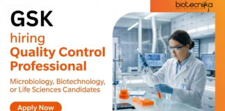 Quality Control Job at GSK. Microbiology, Biotechnology, or Life Sciences Candidates, Apply Now. Job in Nashik.