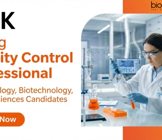 Quality Control Job at GSK. Microbiology, Biotechnology, or Life Sciences Candidates, Apply Now. Job in Nashik.