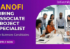 Life Sciences Job at Sanofi. Masters in Life Sciences Candidates, Apply Now For Associate Project Specialist Role in Hyderabad.