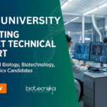 Research Job at Amity University. Bioinformatics & Computational Biology Candidates, Apply Now For Project Technical Support Role.