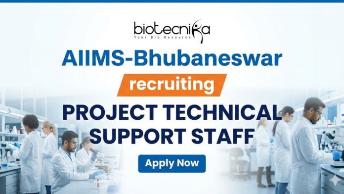 Research Job at AIIMS-Bhubaneswar. Apply Now For Project Technical Support Staff Position. ICMR project on Kidney Disease.