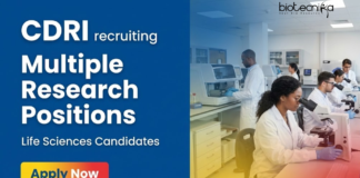 Research Job at CSIR- Central Drug Research Institute. Multiple Research openings for Life Science graduates. Attend The Walk-In-Interview.