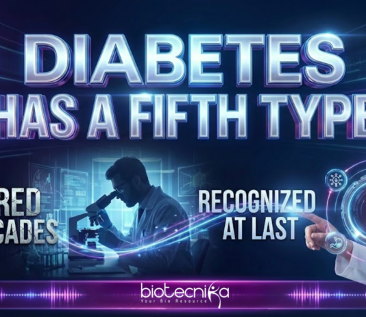 A Fifth Type of Diabetes has been Officially Recognized after decades of doubt. Explore what does it mean for Millions Worldwide?