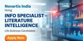 Life Sciences Job at Novartis. Life Sciences Candidates, Apply Now For Info Specialist - Literature Intelligence Role.