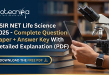 CSIR NET Life Science 2025 Question Paper with Detailed Answer Key PDF. Decode Exam Logic, Spot Traps, & Prepare Smarter for The Future.