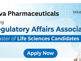 Regulatory Affairs Associate at Teva Pharmaceuticals. Life Sciences Candidates, Apply Now For this job in Navi Mumbai.