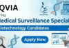 Biotechnology Job at IQVIA. Biotechnology Candidates, Apply Now For Medical Surveillance Specialist Role in Bengaluru.