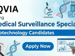 Biotechnology Job at IQVIA. Biotechnology Candidates, Apply Now For Medical Surveillance Specialist Role in Bengaluru.
