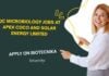 QC Microbiology Jobs at Apex Coco and Solar Energy Limited, Apply on Biotecnika