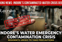 Contaminated water outbreak in Bhagirathpura Indore causing waterborne infectious disease and mass hospitalisation