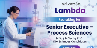 Executive Jobs at Lambda Careers for biotechnology professionals in process sciences