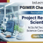 Project Research Scientist Jobs at PGIMER Chandigarh | Life Science Jobs Research Scientist jobs at PGIMER Chandigarh for life science candidates