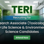 Research Associate Jobs (Toxicologist) at TERI – Life Science Jobs | Apply Now Research Associate Jobs TERI Careers Life Science Jobs in Toxicology