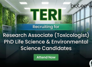 Research Associate Jobs TERI Careers Life Science Jobs in Toxicology