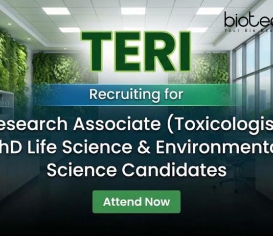 Research Associate Jobs TERI Careers Life Science Jobs in Toxicology