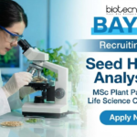 Bayer Careers offering Agriculture Jobs | Seed Health Analyst III | Plant Pathology Jobs | Apply Now Bayer Agriculture Jobs Seed Health Analyst III Plant Pathology