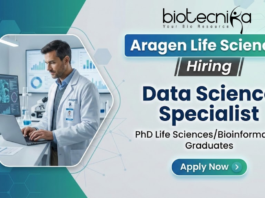 Bioinformatics Jobs for Data Science Specialist in Life Sciences