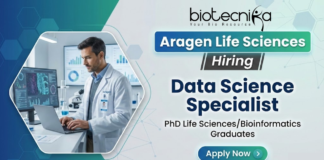 Data Science Specialist Jobs For Bioinformatics & Life Sciences at Aragen Life Sciences Bioinformatics Jobs for Data Science Specialist in Life Sciences