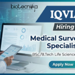 Life Sciences Jobs at IQVIA for Medical Surveillance Specialist roles in Biotechnology Jobs