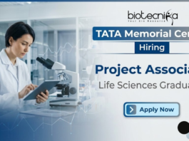 Project Associate Jobs at TATA Memorial Centre ACTREC | Bioinformatics Jobs Project Associate Jobs at TATA Memorial Centre ACTREC for Bioinformatics Research