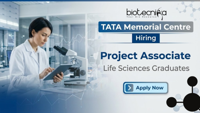 TATA Memorial Centre Project Associate Jobs at TATA Memorial Centre ACTREC for Bioinformatics Research