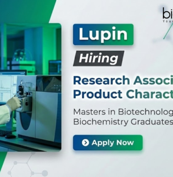 Research Associate Jobs at Lupin | Biotechnology Jobs | Apply Now Research Associate Jobs at Lupin for Biotechnology Product Characterization Role