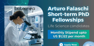 Arturo Falaschi Short-term PhD Fellowships 2026 – Life Science Research Opportunity