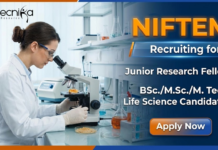 Junior Research Fellow Recruitment at NIFTEM | Biotechnology Jobs | Apply Now Junior Research Fellow NIFTEM Careers Biotechnology Jobs biosensor project