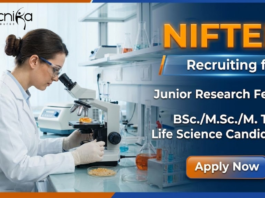 Junior Research Fellow NIFTEM Careers Biotechnology Jobs biosensor project