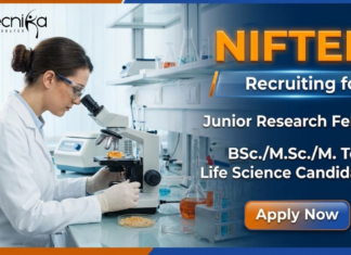Junior Research Fellow Recruitment at NIFTEM | Biotechnology Jobs | Apply Now Junior Research Fellow NIFTEM Careers Biotechnology Jobs biosensor project