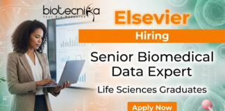 Biomedical Life Sciences Jobs – Senior Biomedical Data Expert at Elsevier Biomedical Life Sciences jobs at Elsevier for Senior Biomedical Data Expert role