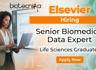 Biomedical Life Sciences Jobs – Senior Biomedical Data Expert at Elsevier Biomedical Life Sciences jobs at Elsevier for Senior Biomedical Data Expert role