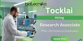 Research Associate Jobs at Tocklai Tea Research Institute for PhD Life Science candidates