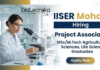 Project Associate Jobs at IISER Mohali offering Research Jobs 2026