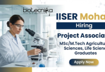 Project Associate Jobs at IISER Mohali | Research Jobs | Apply Now Project Associate Jobs at IISER Mohali offering Research Jobs 2026