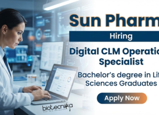 Specialist Jobs | Digital CLM Operations Specialist – Sun Pharma Careers Digital CLM Operations Specialist Specialist jobs at Sun Pharma Life Sciences jobs