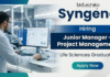 Junior Manager – Project Management | Life Sciences Jobs at Syngene Junior Manager job life sciences jobs at Syngene Careers Project Management