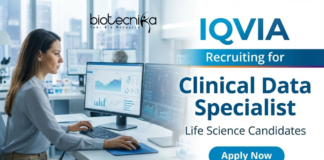 Clinical Data Specialist Jobs in Life Sciences at IQVIA Bengaluru