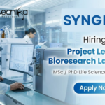 Project Lead at Syngene Careers – Life Science Jobs in Bioanalytical Research