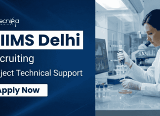 Govt Research Jobs at AIIMS Delhi | Life Sciences Candidates Apply Now AIIMS Recruitment 2026 for Research Jobs in Life Sciences. Apply for ICMR Project Technical Support-II post at AIIMS New Delhi.