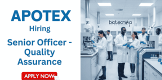Apotex Career Announces Quality Assurance Jobs in Bangalore. Apply Now for a Life Sciences job in Pharmaceutical Quality Assurance sector.