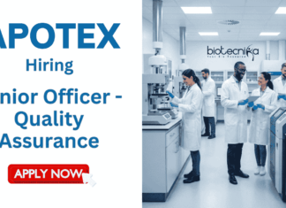 Apotex is Hiring | Apply Now for Quality Assurance Jobs Apotex Career Announces Quality Assurance Jobs in Bangalore. Apply Now for a Life Sciences job in Pharmaceutical Quality Assurance sector.